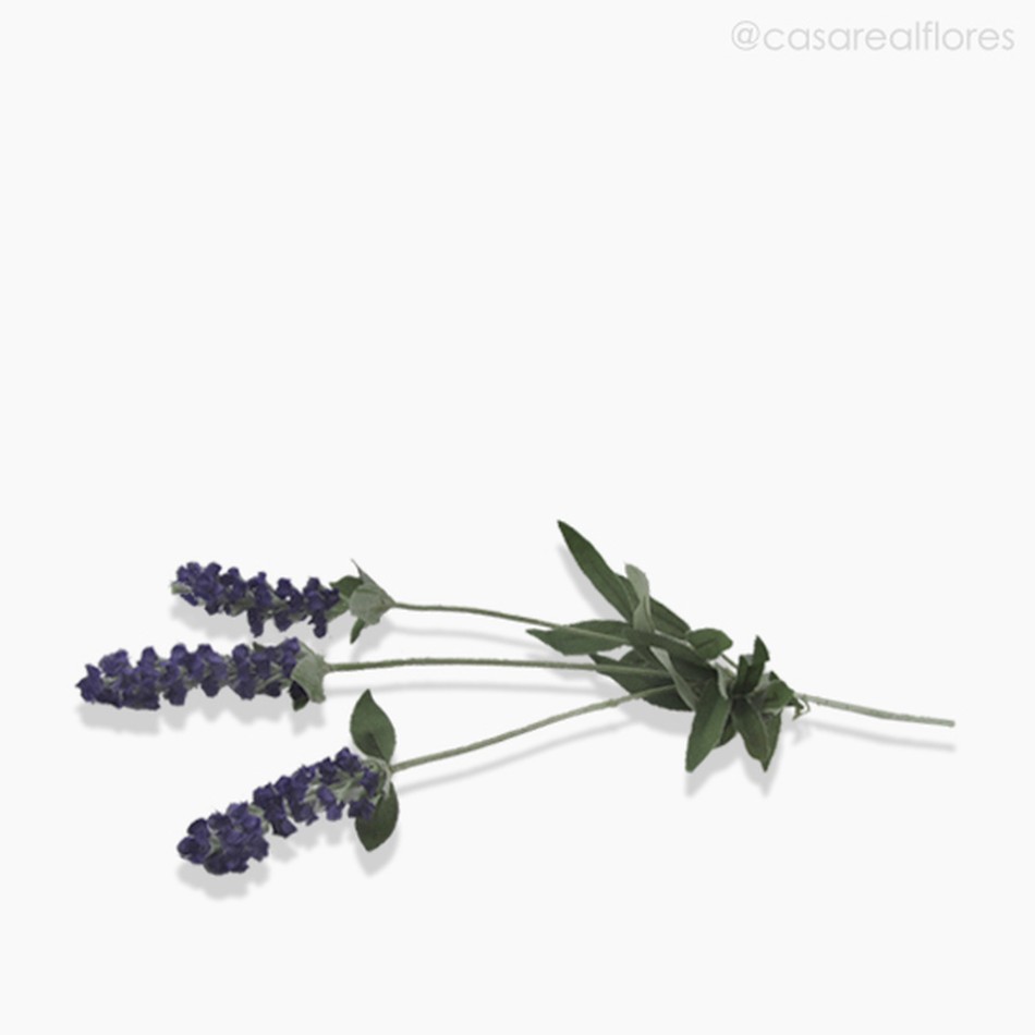 Imagem 3 do produto Galho Lavender Artificial - Roxo (10794)