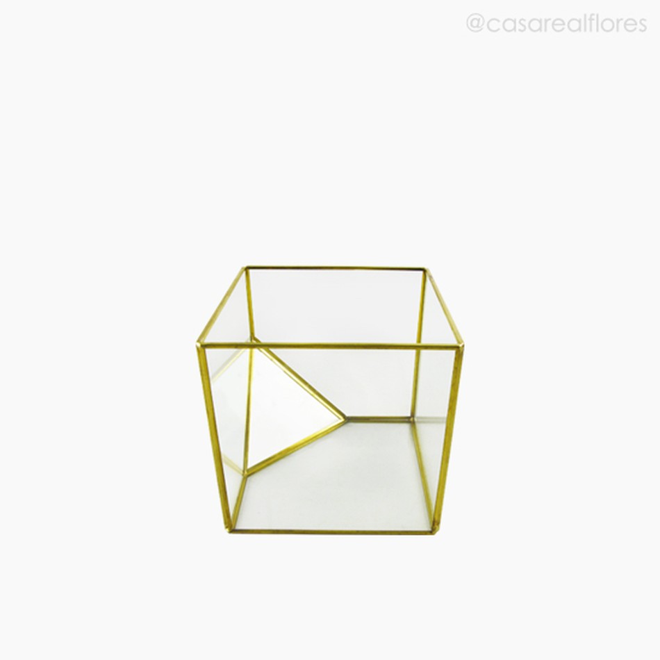 Imagem 2 do produto Terrário Cubo P - Transparente (10906)