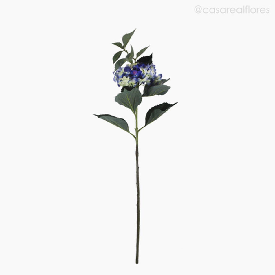 Imagem 1 do produto Galho Hortência GG - Azul Escuro (10198)