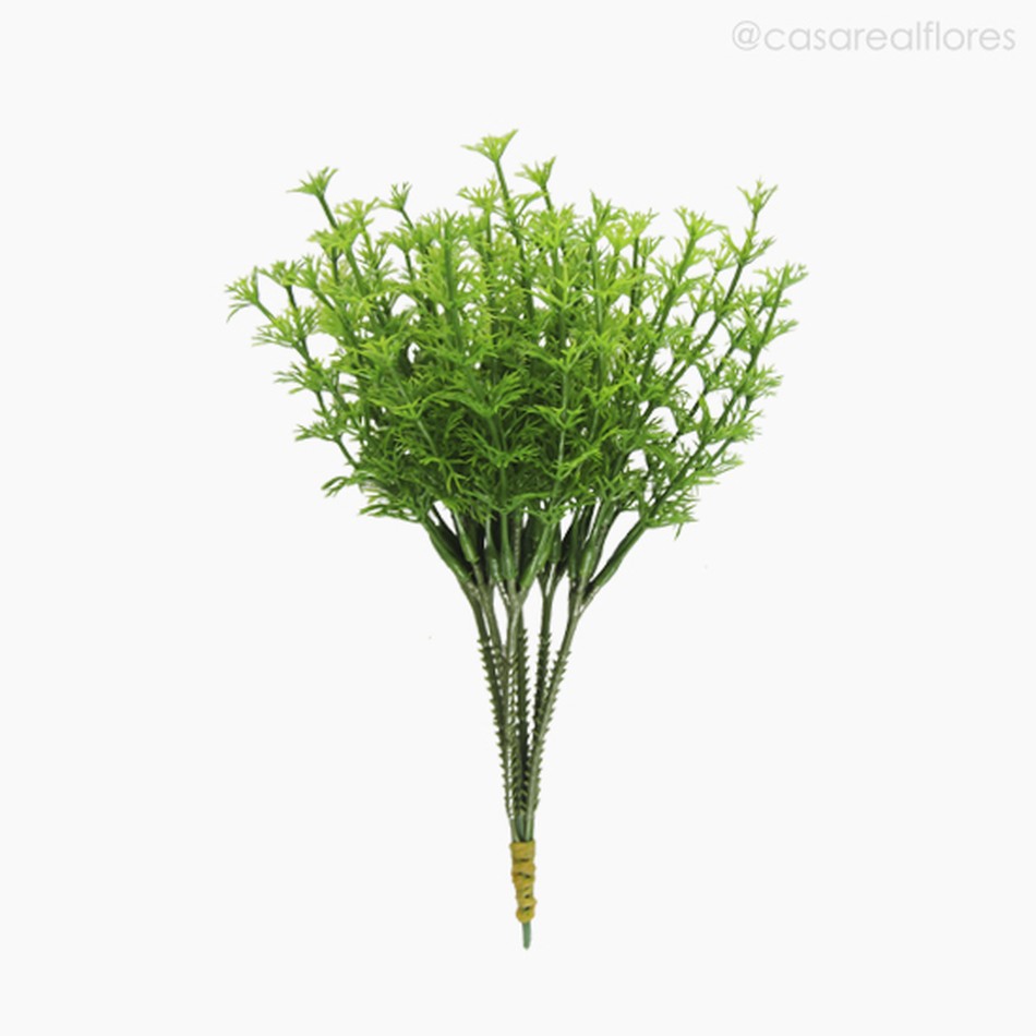 Imagem 1 do produto Mini Galho Pick Cenoura Artificial - Verde (3931)