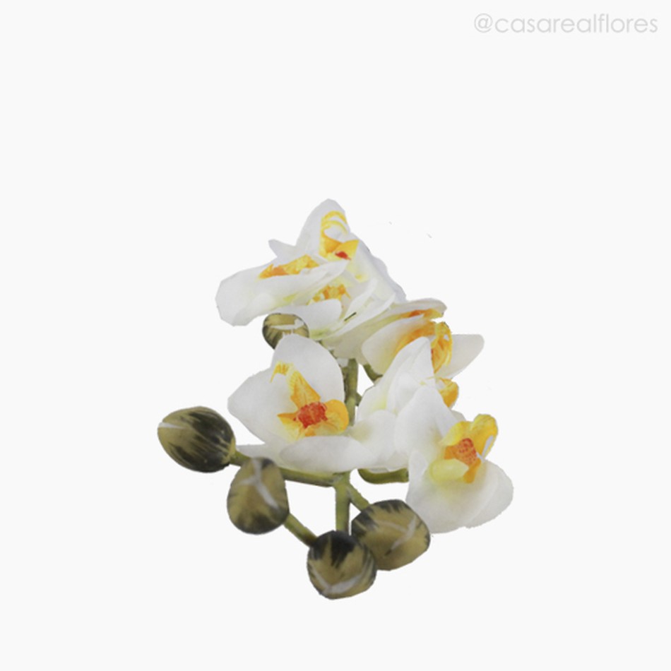 Imagem 3 do produto Orquídea Phalaenopsis Artificial - Branco (7725)