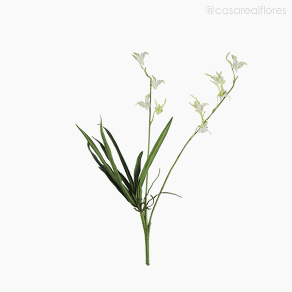 Imagem 1 do produto Orquídea Artificial - Branco (9459)