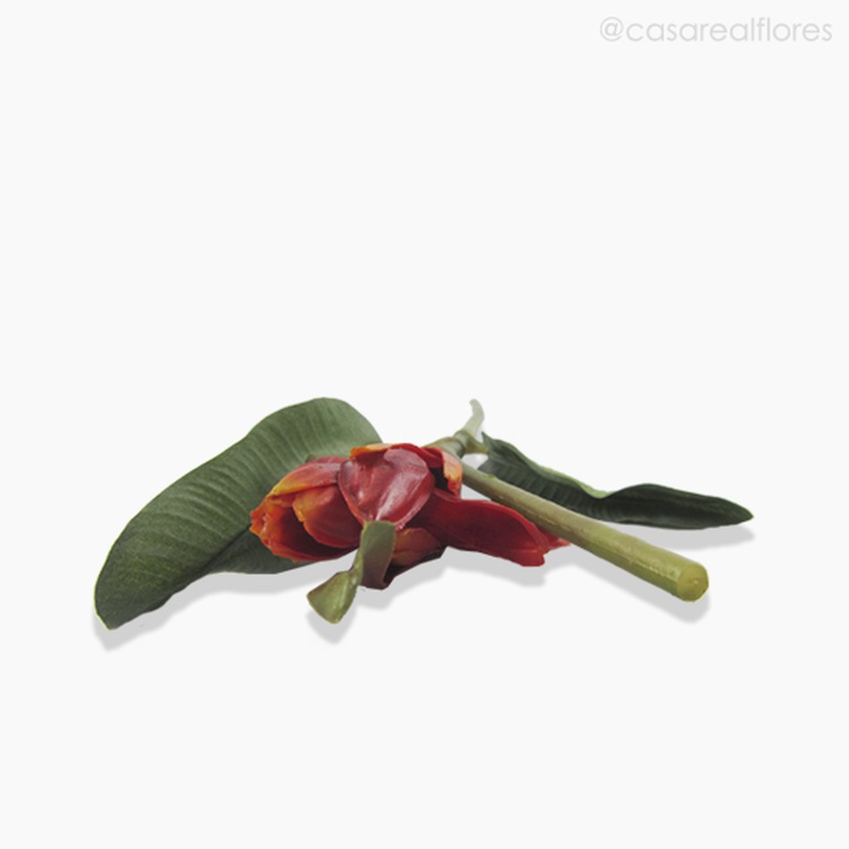 Imagem 4 do produto Mini Flor de Bananeira Artificial - Vermelho (7190)