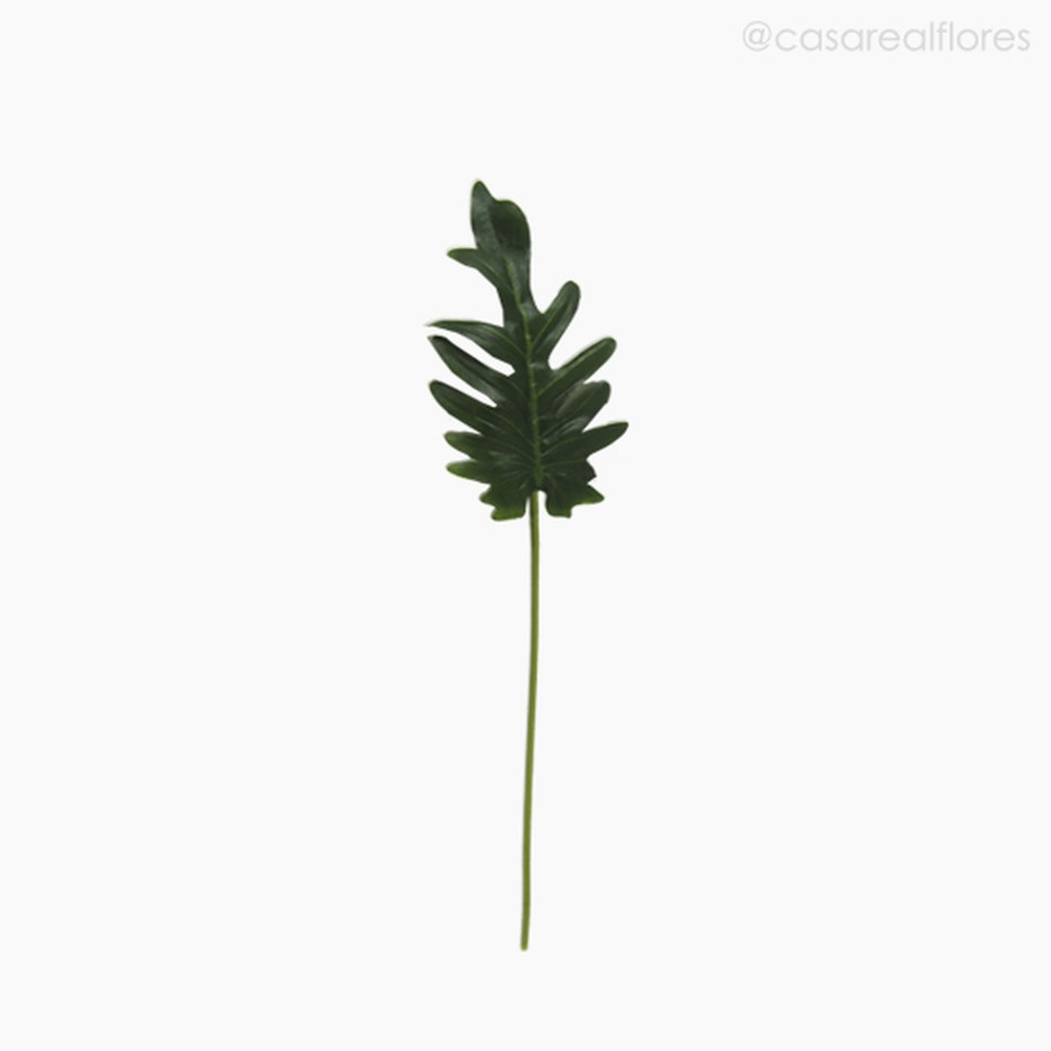 Imagem 1 do produto Mini Folha Philodendron Artificial - Verde (7398)