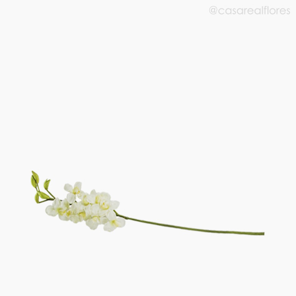 Imagem 3 do produto Orquídea Cymbidium Artificial - Branco (7285)