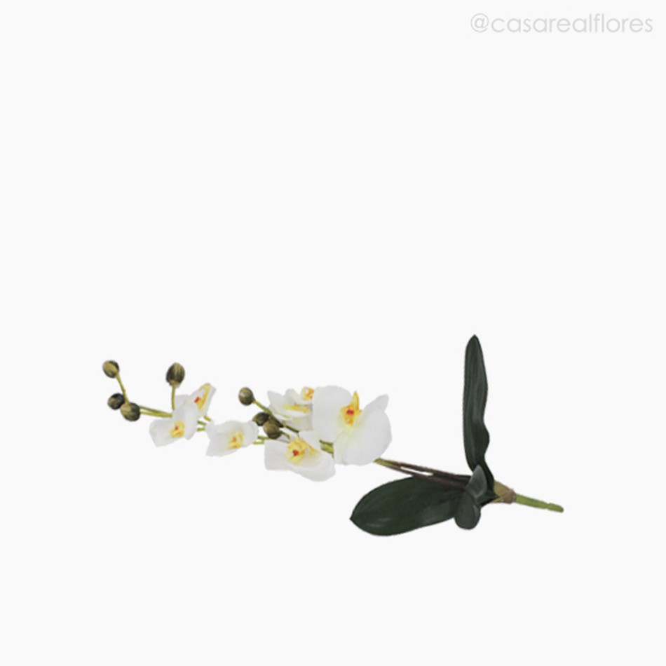 Imagem 2 do produto Orquídea Phalaenopsis Artificial - Branco (7725)
