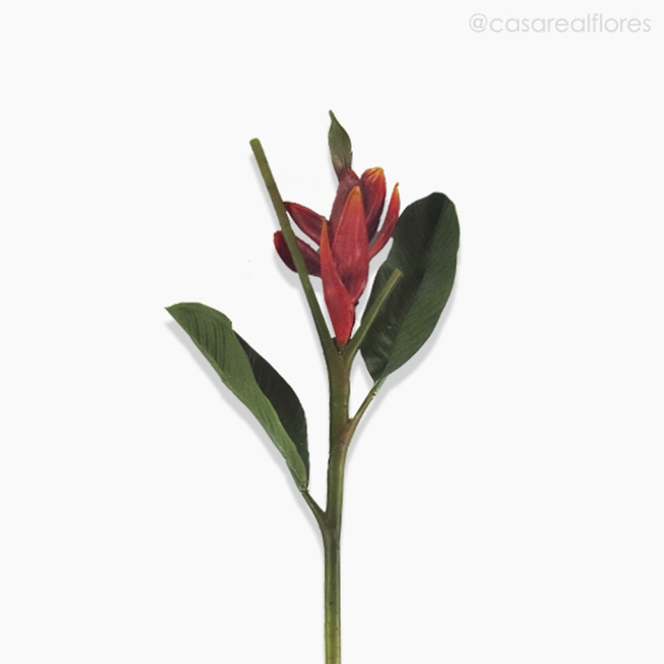 Imagem 2 do produto Mini Flor de Bananeira Artificial - Vermelho (7190)
