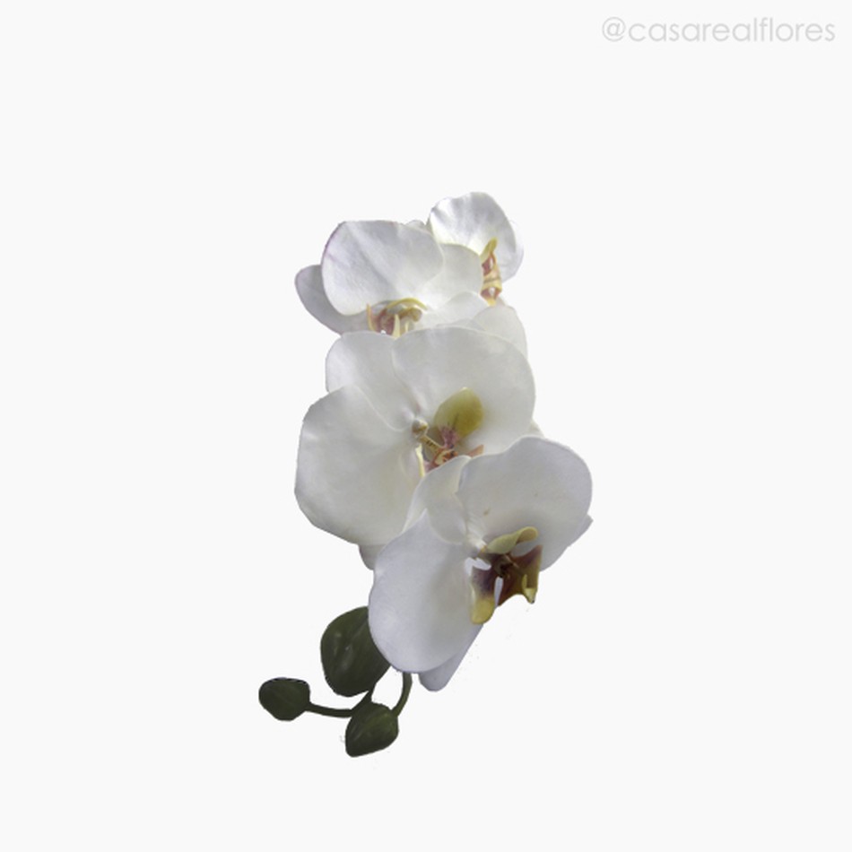 Imagem 3 do produto Orquídea Phalaenopsis Artificial - Branco (2843)