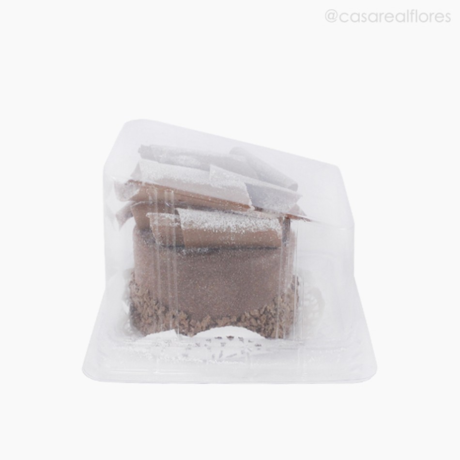 Imagem 4 do produto Mini Bolo Chocolate Artificial - Marrom (10174)