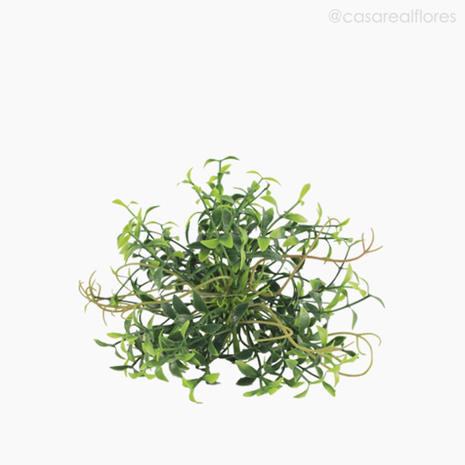 Imagem 2 do produto Mini Bola Capim Feather Artificial - Verde (9982)
