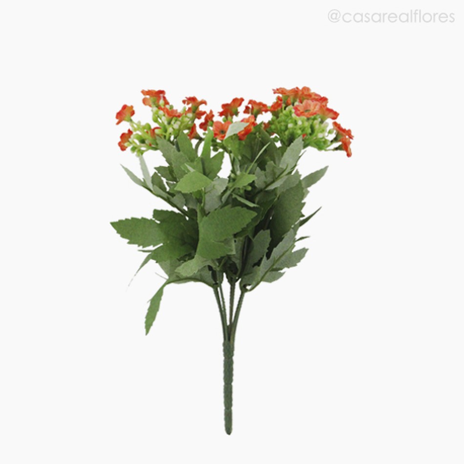 Imagem 1 do produto Buquê Mini Flor Artificial- Laranja (7749)