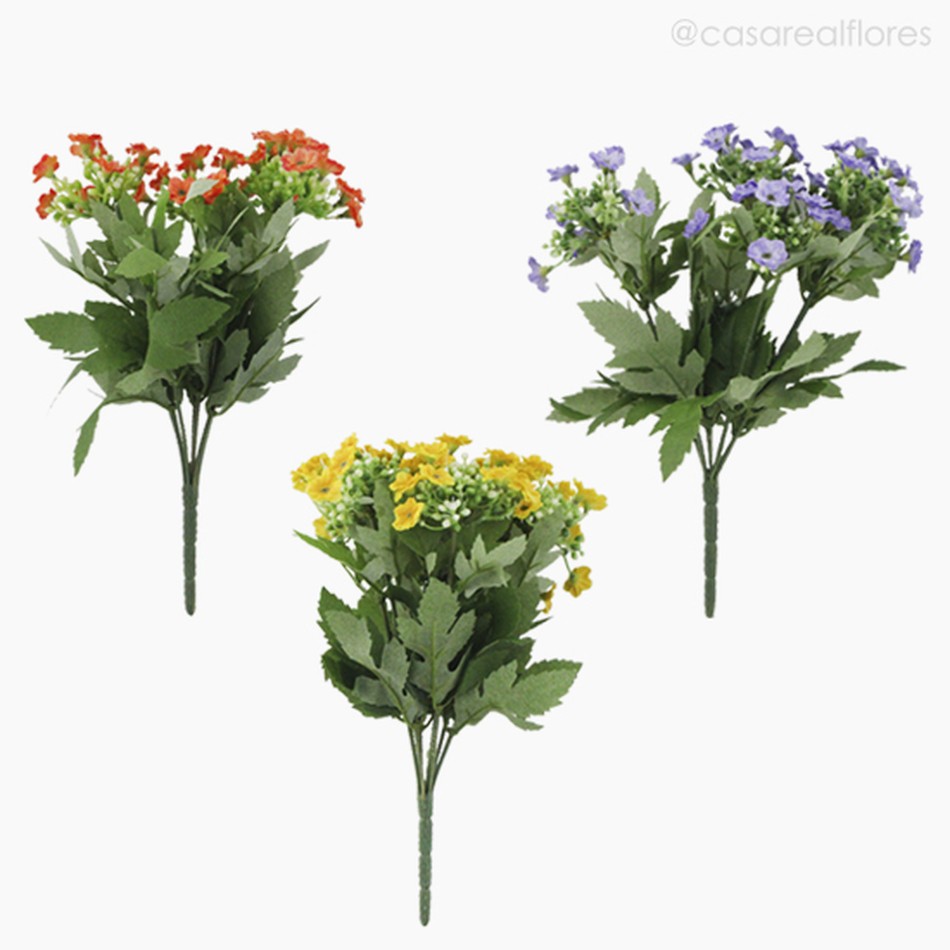 Imagem 5 do produto Buquê Mini Flor Artificial- Laranja (7749)