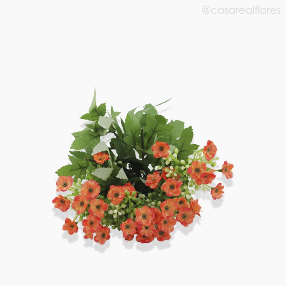 Imagem 3 do produto Buquê Mini Flor Artificial- Laranja (7749)