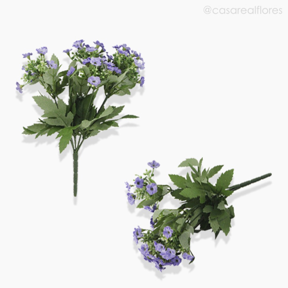 Imagem 4 do produto Buquê Mini Flor Artificial- Lilás (7749)