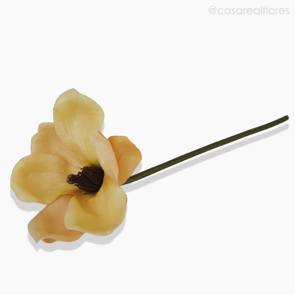 Imagem 3 do produto Magnolia Solitária Artificial - Creme (12745)