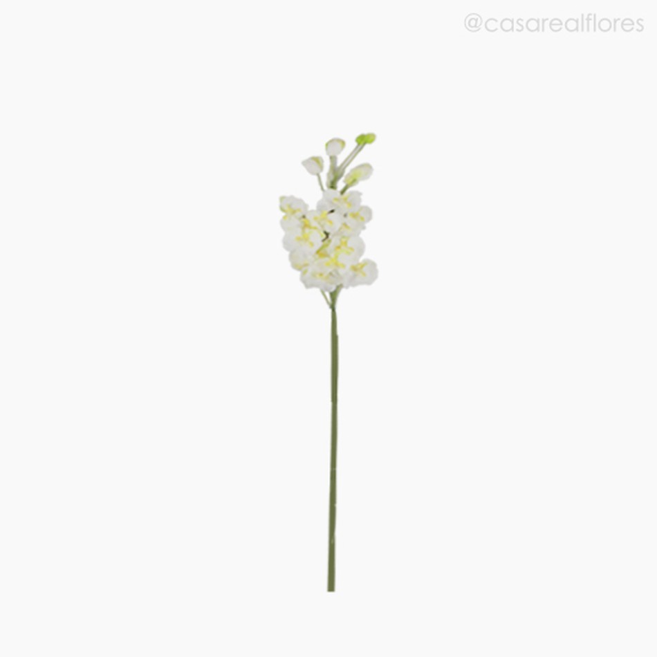 Imagem 1 do produto Galho Orquídea Artificial - Branco (7109)