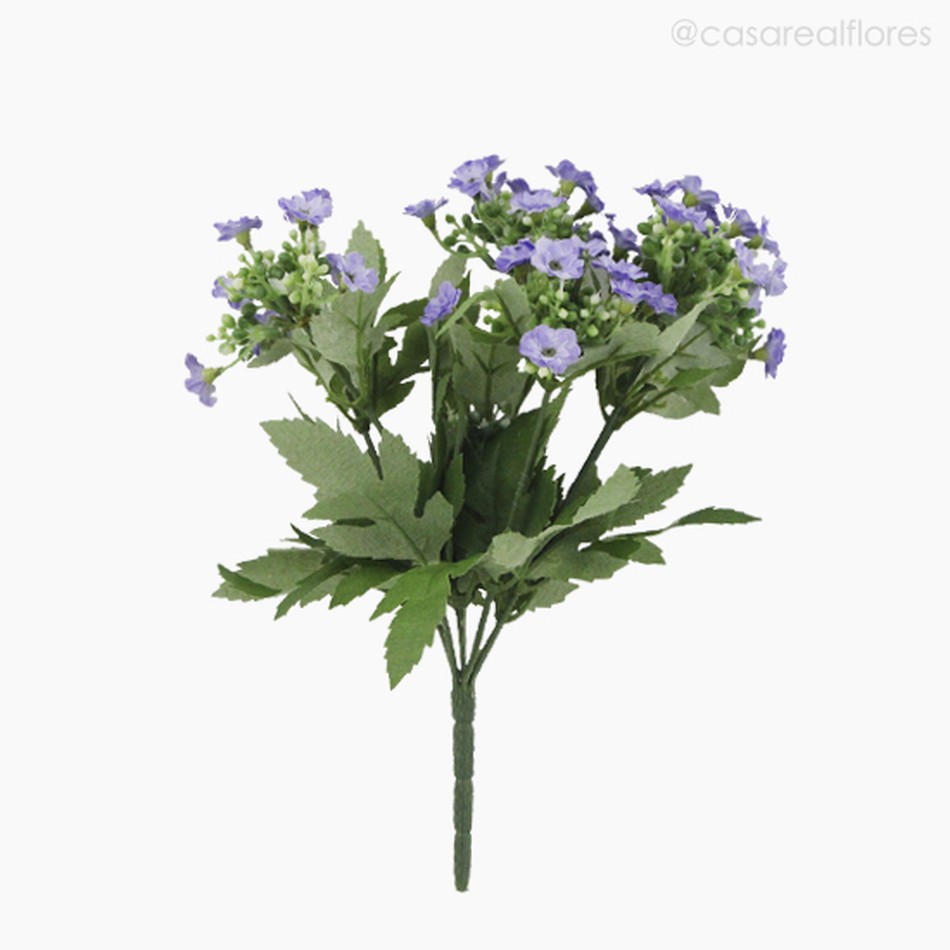Imagem 1 do produto Buquê Mini Flor Artificial- Lilás (7749)