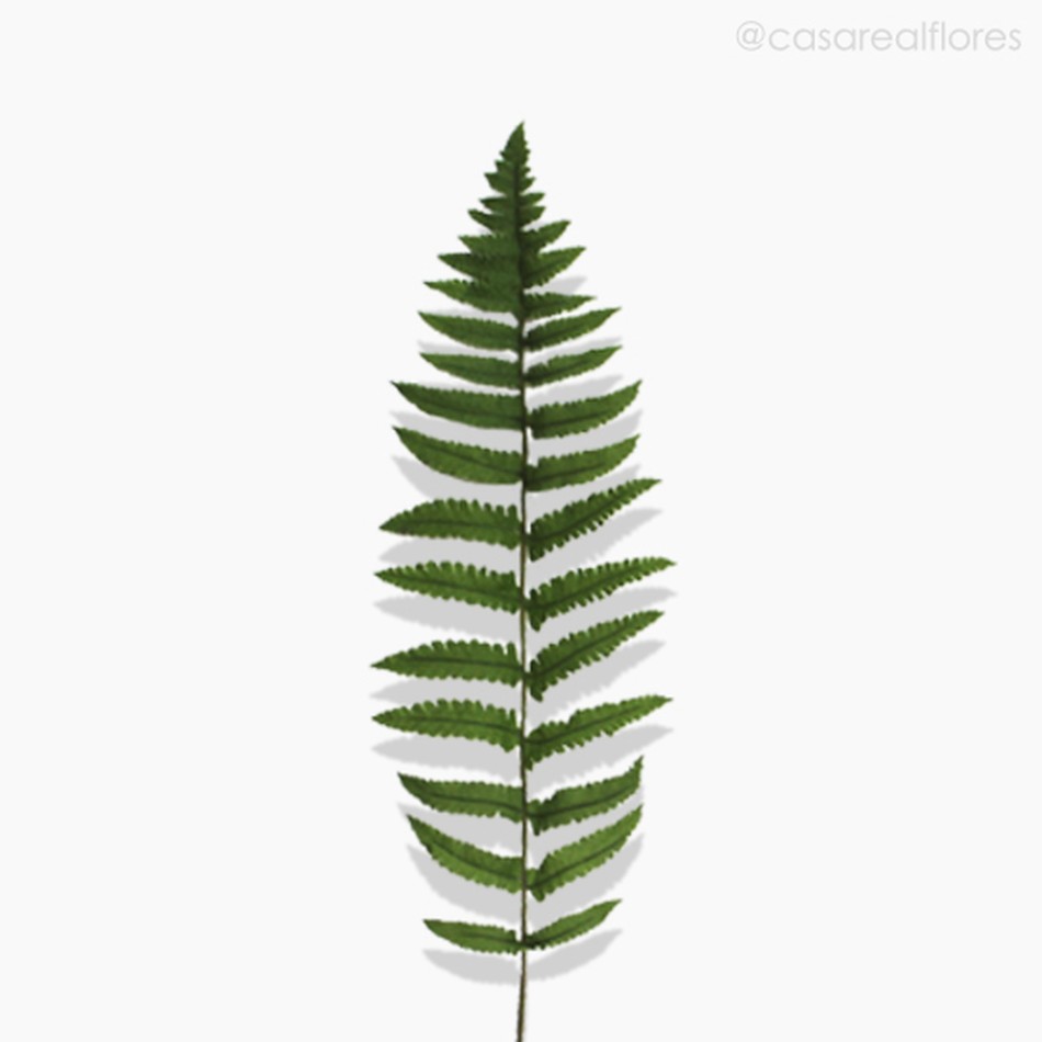 Imagem 2 do produto Galho Folhagem Fern Leaf Artificial - Verde (10039)