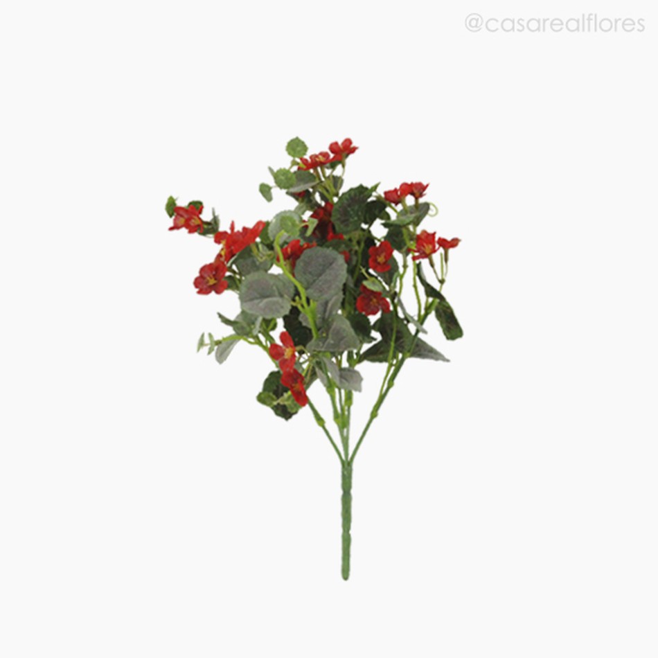 Imagem 1 do produto Buquê Mini Flor Artificial - Vermelho (9466)