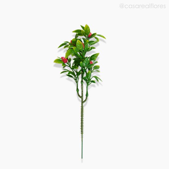 Imagem 2 do produto Pick Almond Bean Artificial - Vermelho (7498)