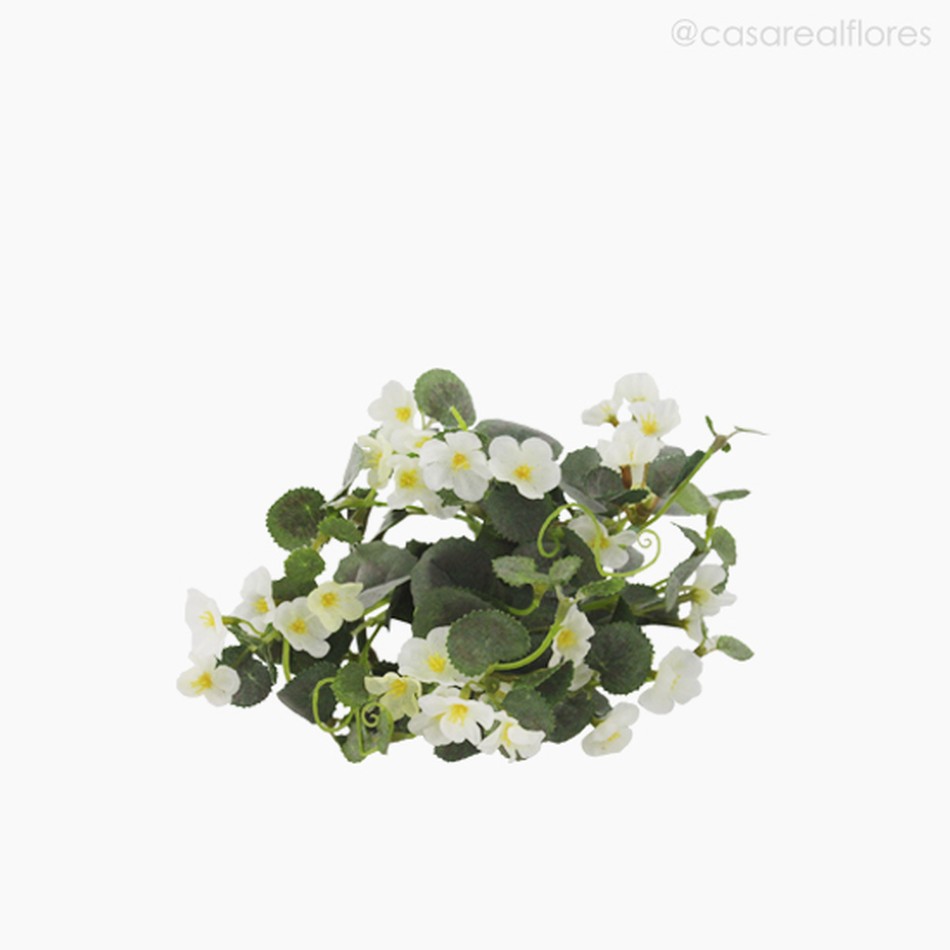 Imagem 3 do produto Buquê Mini Flor Artificial - Branco (9464)