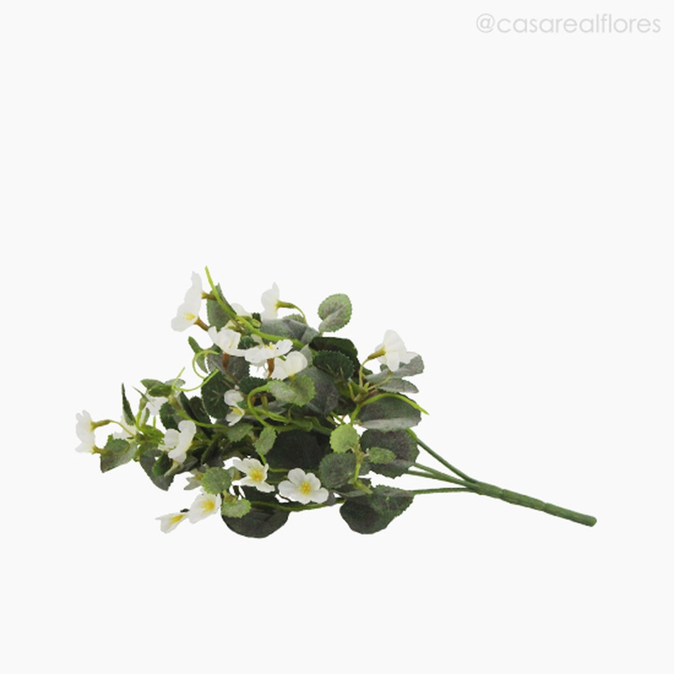 Imagem 2 do produto Buquê Mini Flor Artificial - Branco (9464)
