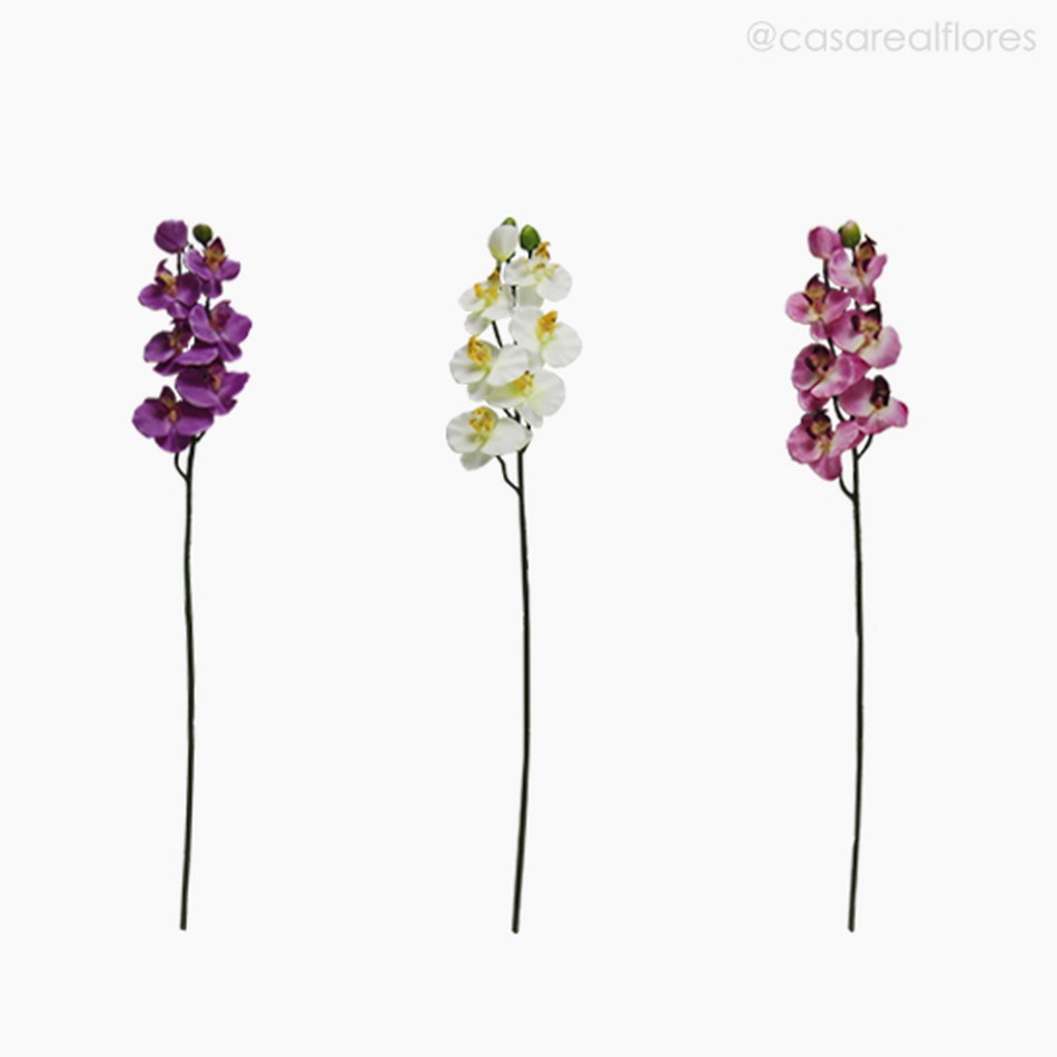 Imagem 5 do produto Orquídea Phalaenopsis Artificial - Roxo (12676)