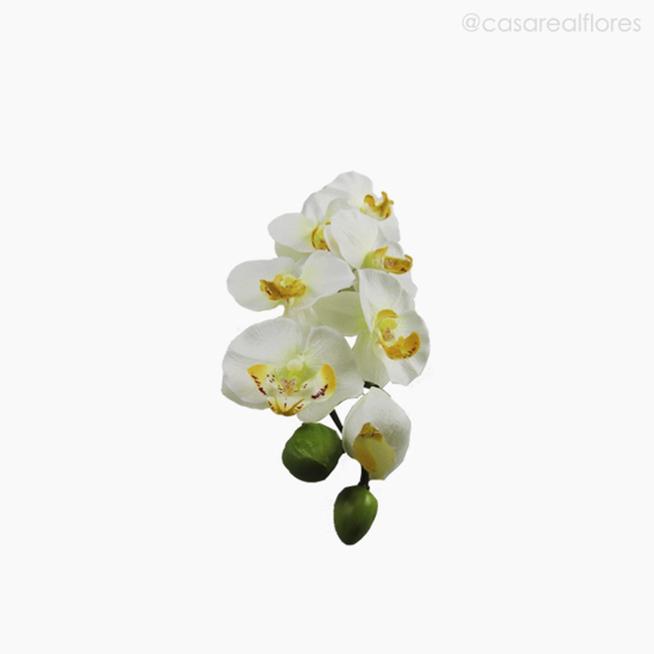 Imagem 3 do produto Orquídea Phalaenopsis Artificial - Branco (12678)