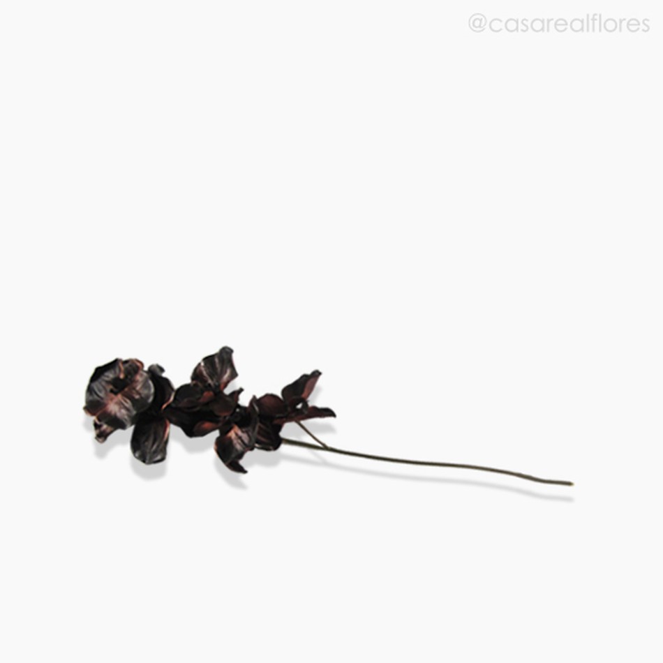 Imagem 3 do produto Galho Orquídea Outonal Artificial - Marrom Escuro (12680)