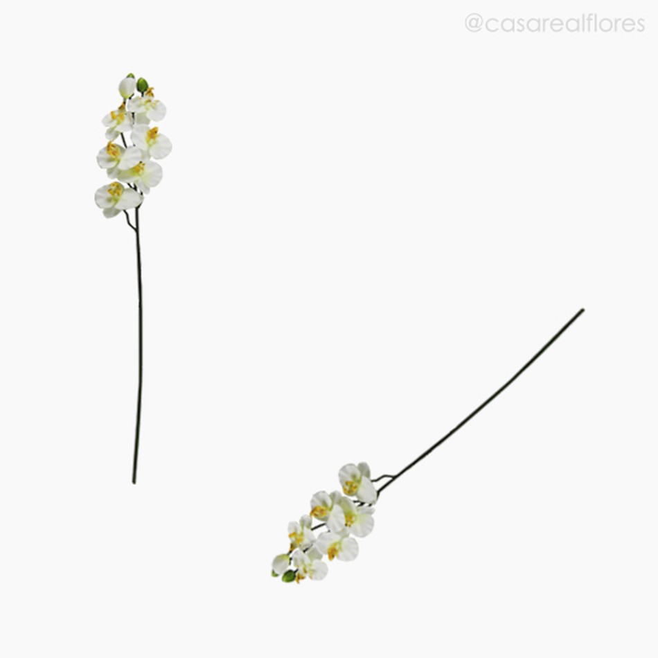 Imagem 4 do produto Orquídea Phalaenopsis Artificial - Branco (12678)