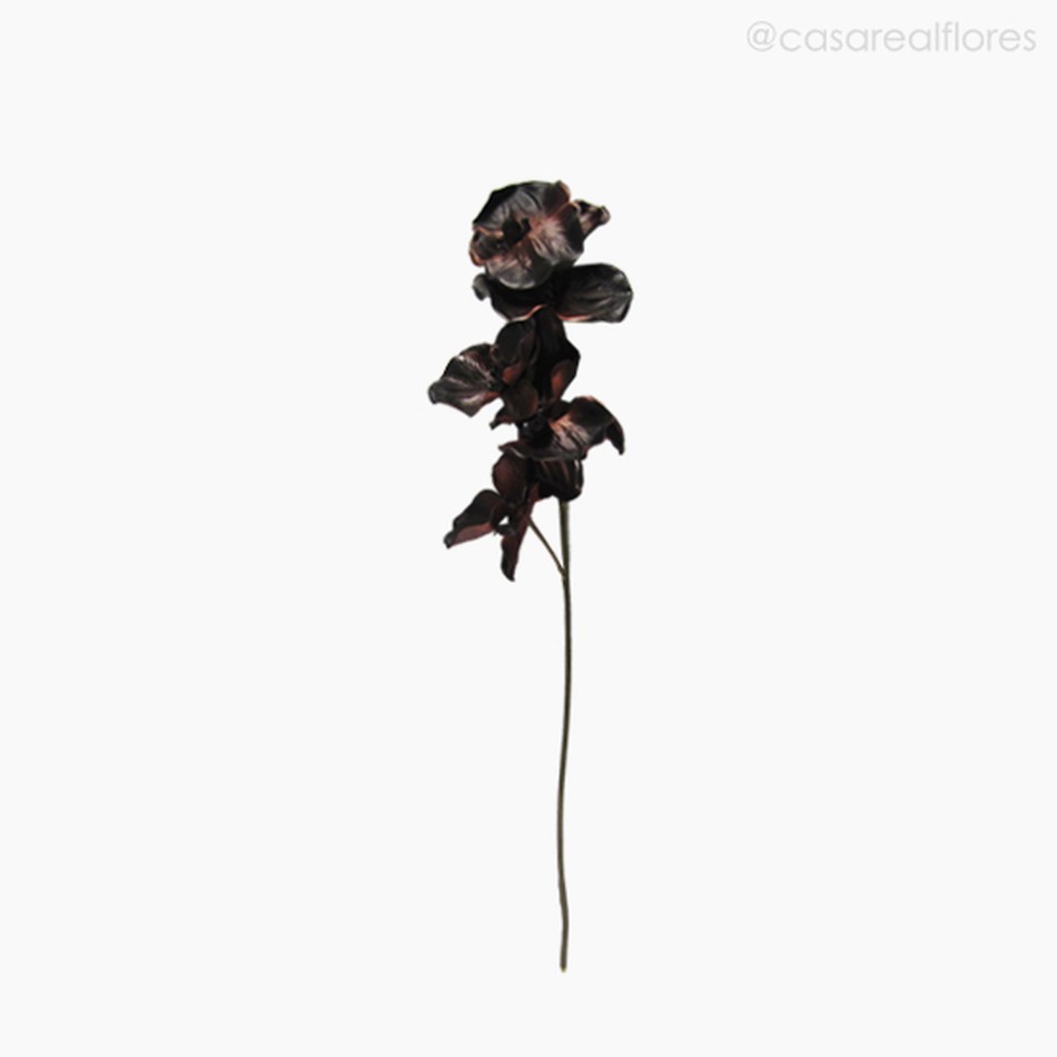 Imagem 1 do produto Galho Orquídea Outonal Artificial - Marrom Escuro (12680)