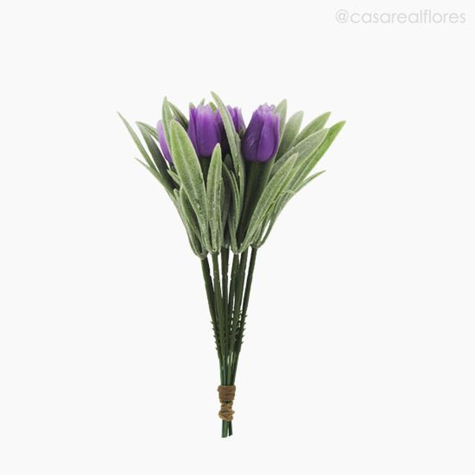 Imagem 1 do produto Pick Mini Tulipa Artificial - Roxo (10264)
