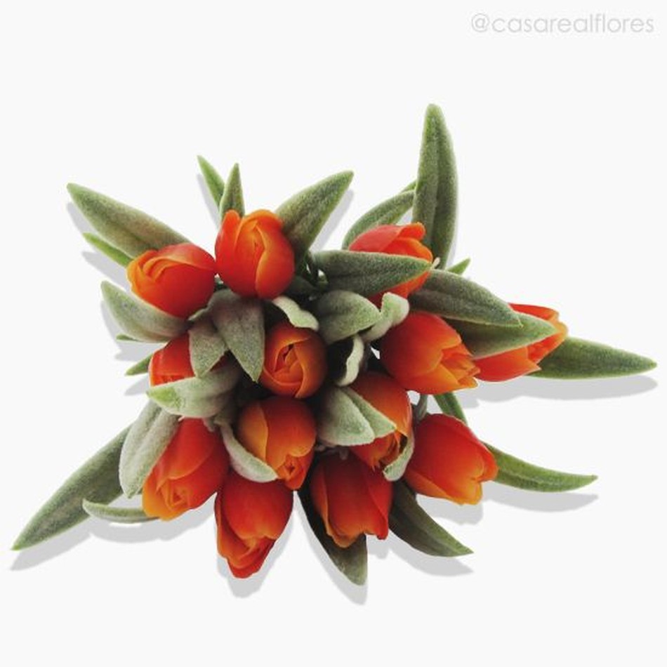 Imagem 3 do produto Pick Mini Tulipa Artificial - Laranja (10497)
