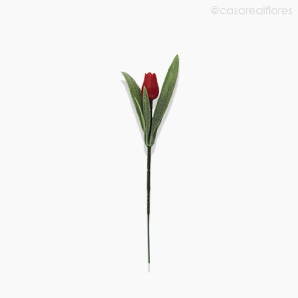 Imagem 2 do produto Pick Mini Tulipa Artificial - Vermelho (10498)
