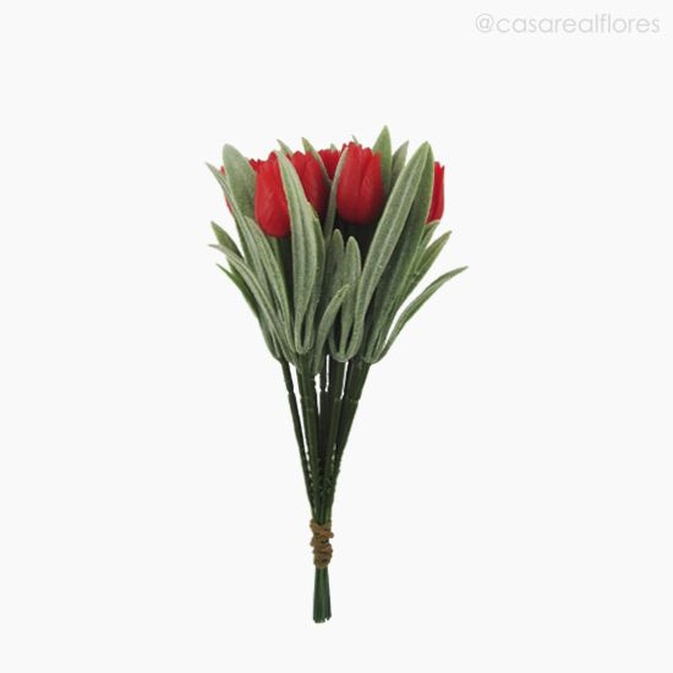 Imagem 1 do produto Pick Mini Tulipa Artificial - Vermelho (10498)