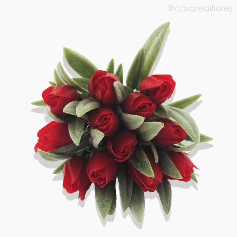 Imagem 3 do produto Pick Mini Tulipa Artificial - Vermelho (10498)