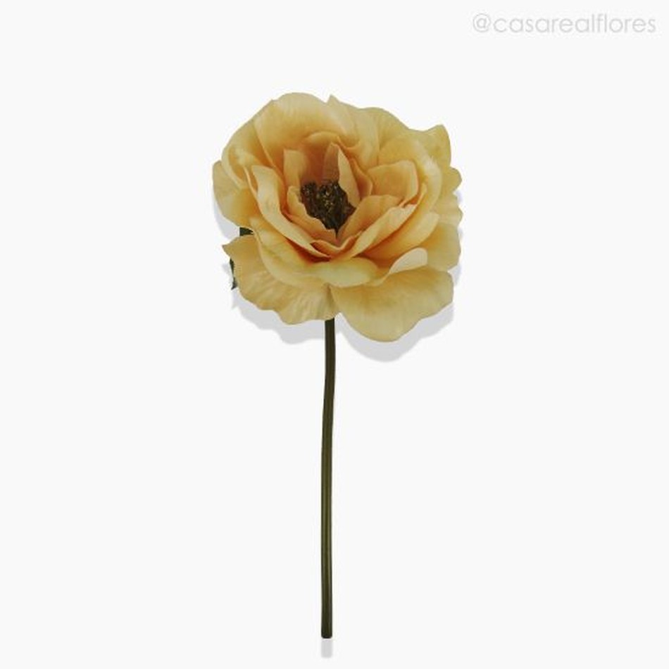 Imagem 1 do produto Rose Gérbera Artificial - Amarelo Claro (10490)