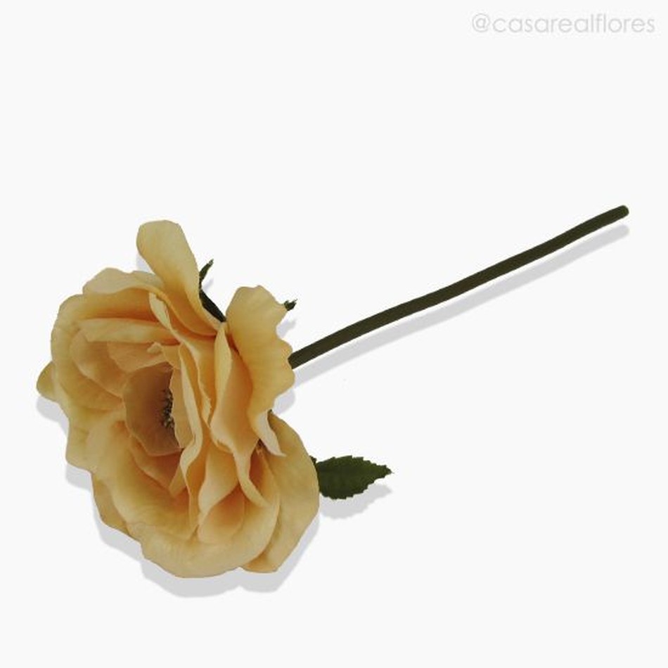 Imagem 3 do produto Rose Gérbera Artificial - Amarelo Claro (10490)
