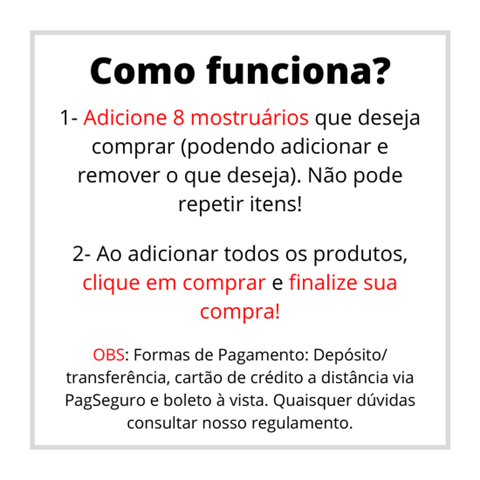 Imagem 2 do produto Kit Mostruário - Picks (Verdes)