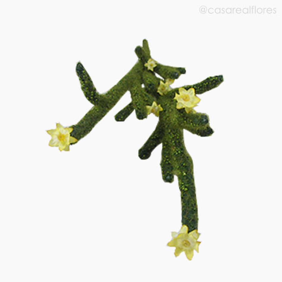 Imagem 3 do produto Cactus com Flor Artificial - Cores Mistas (7844)