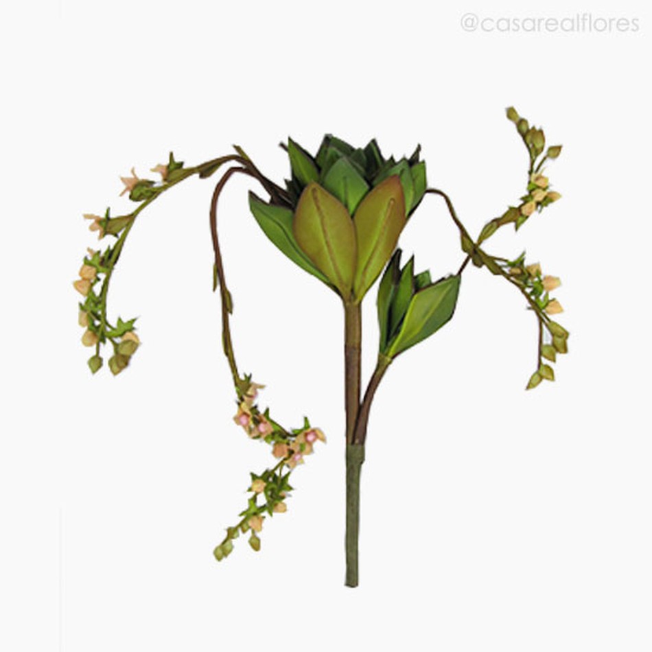 Imagem 1 do produto Cactus com Flor Artificial - Cores Mistas (7803)