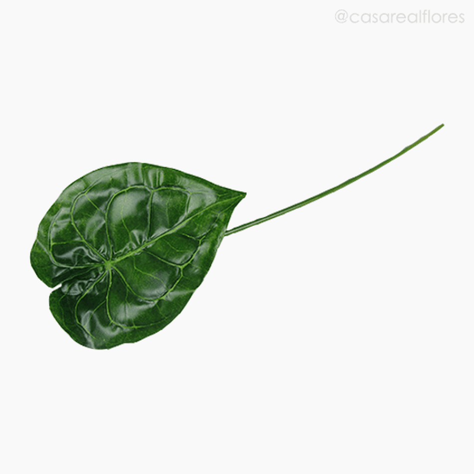 Imagem 3 do produto Anthurium Leaf Artificial - Verde (9876)