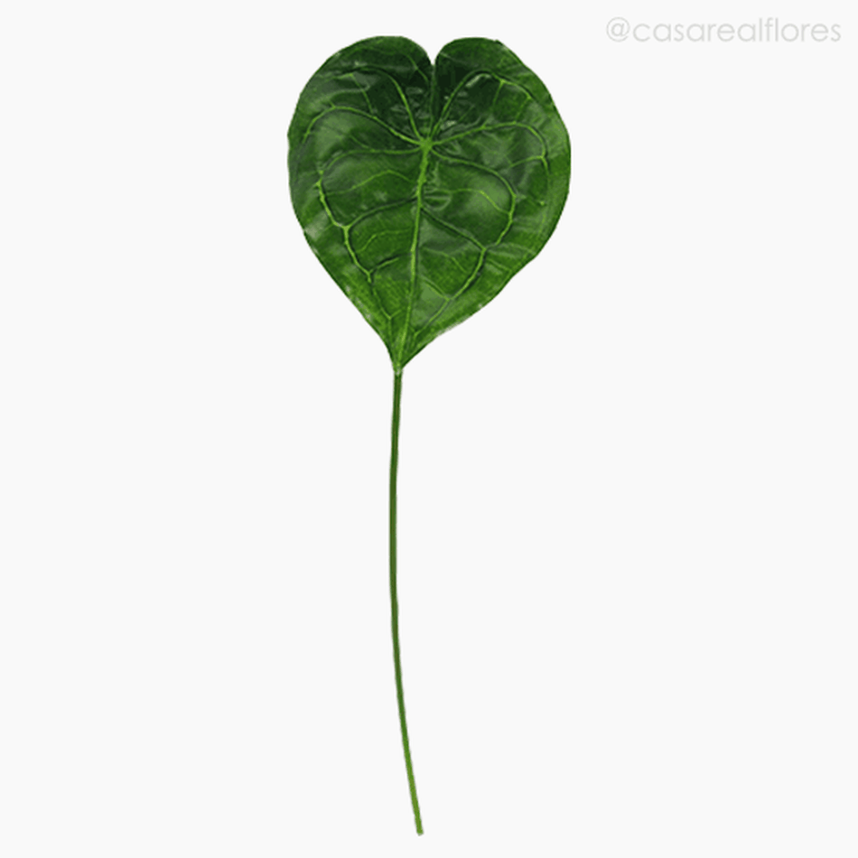 Imagem 1 do produto Anthurium Leaf Artificial - Verde (9876)
