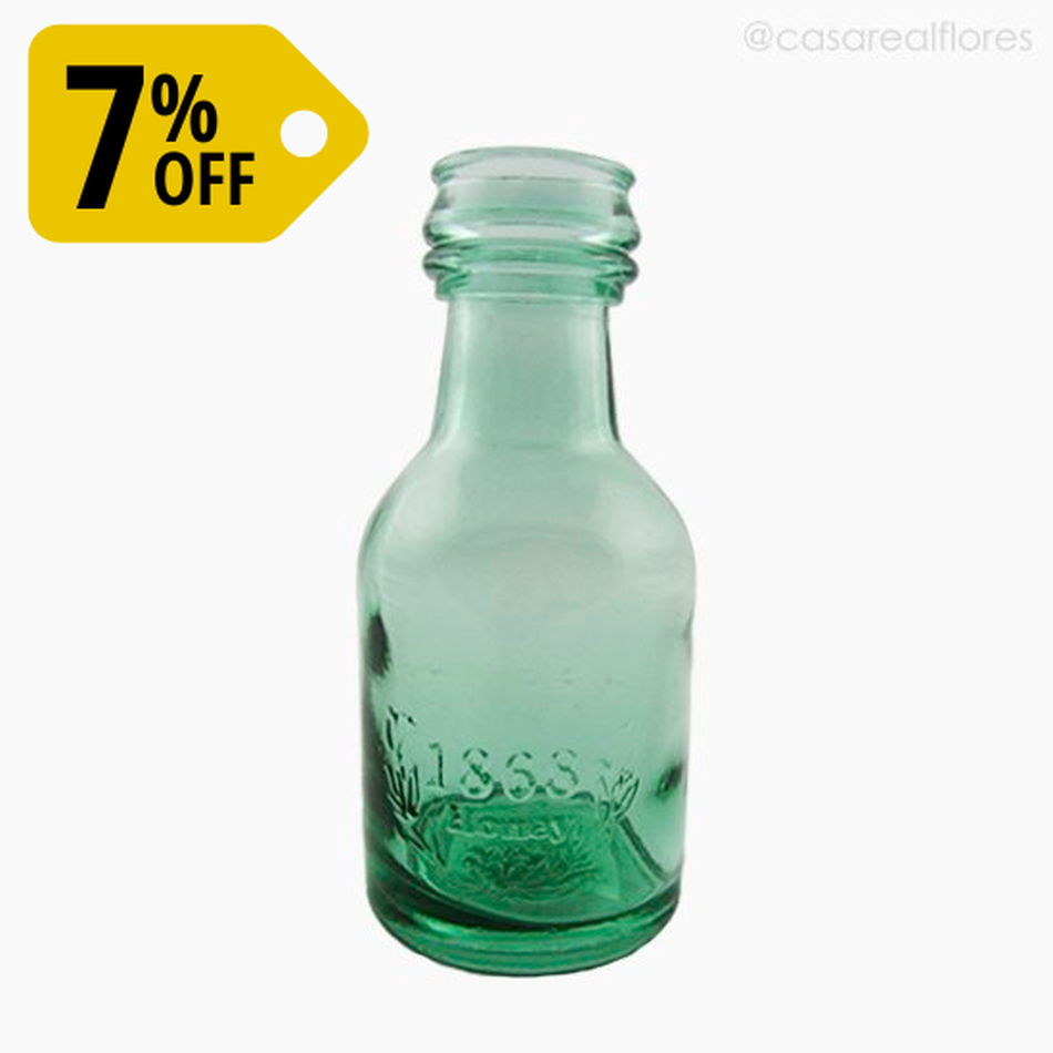 Imagem 1 do produto Vasinho Decorativo Honey Bottle - Verde (200003) BOX C/12
