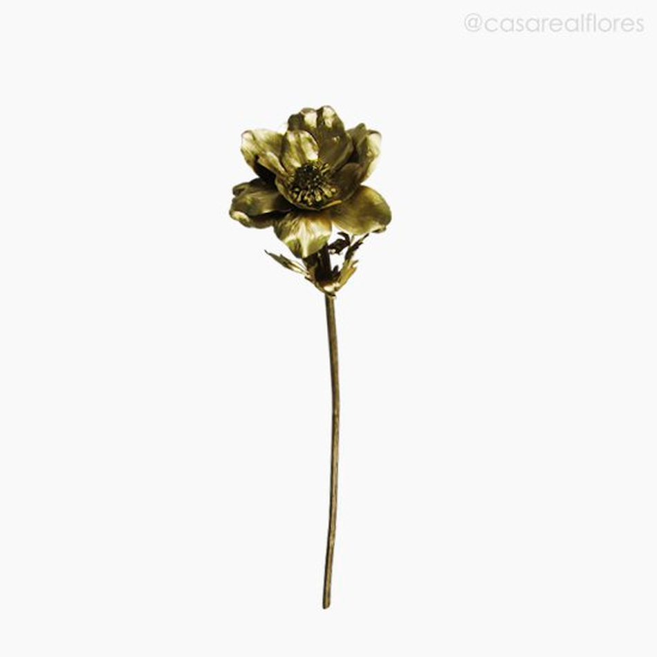Imagem 1 do produto Galho Anemone Metalico - Ouro (7691)
