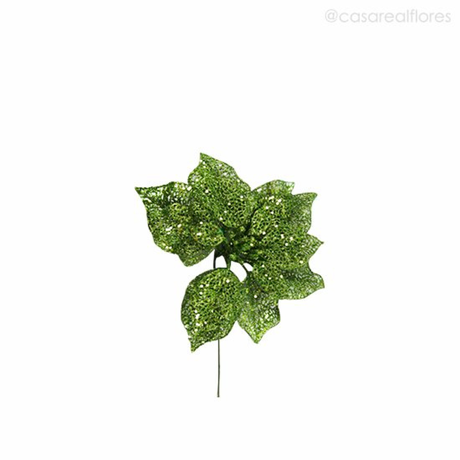 Imagem 5 do produto Poinsettia Pick Artificial - Verde (9135)