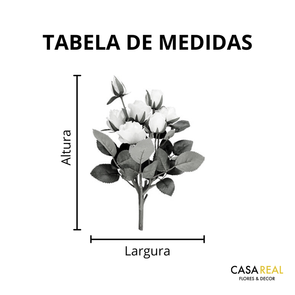 Imagem 6 do produto Topiaria Mista com Flor Artificial - Amarelo (12659)