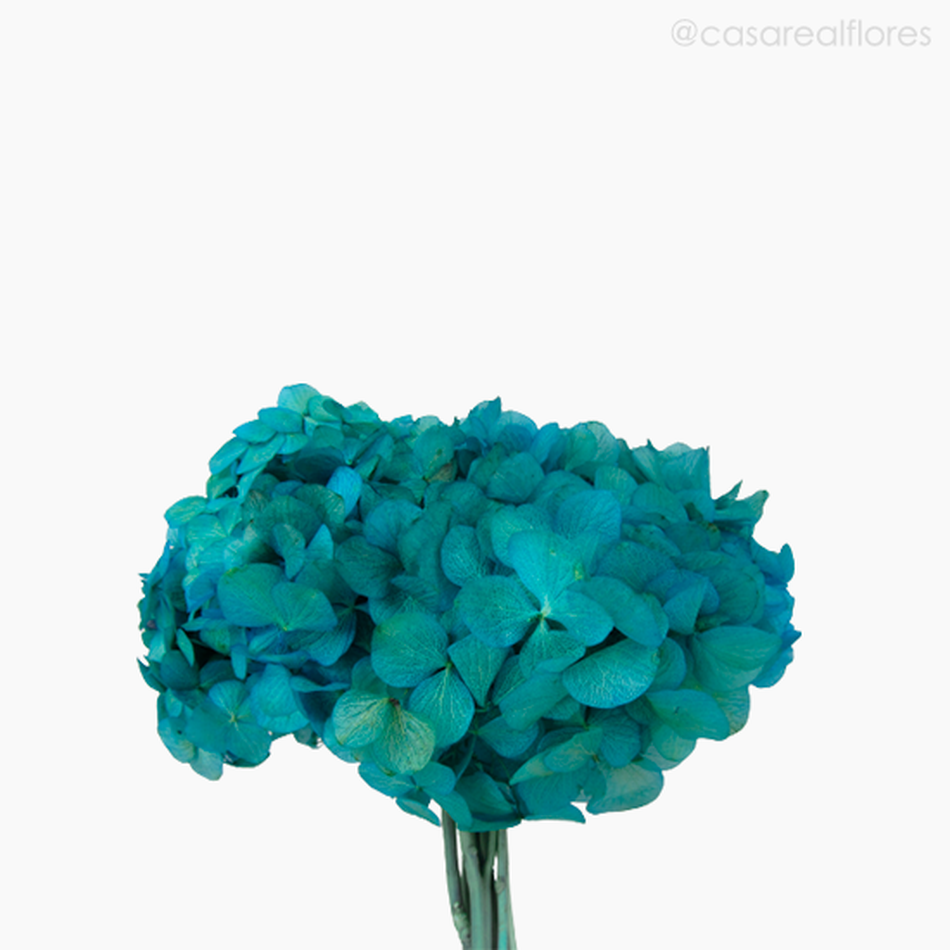 Imagem 3 do produto Buquê de Hortênsia Seca - Azul Claro (120159)