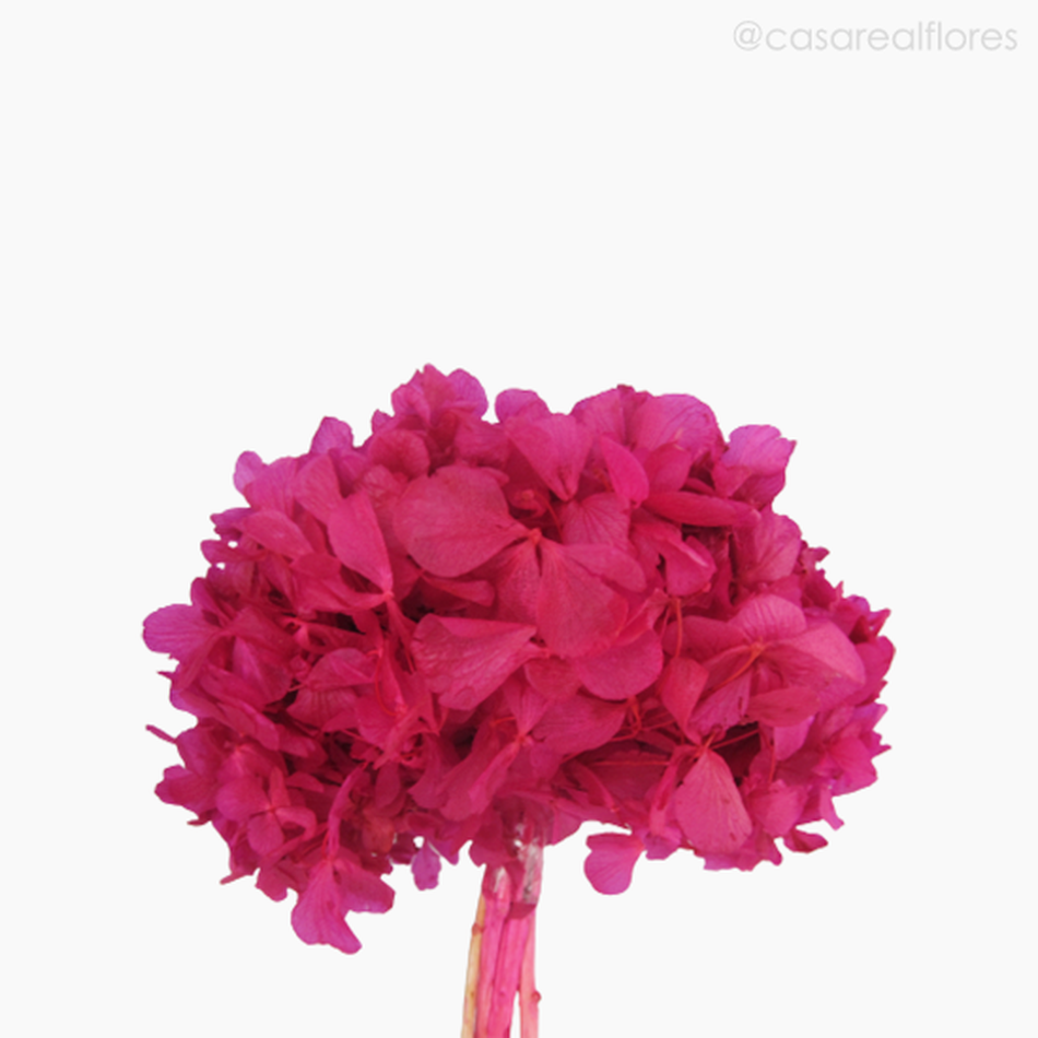 Imagem 3 do produto Buquê de Hortênsia Seca - Rosa Escuro (0120158)