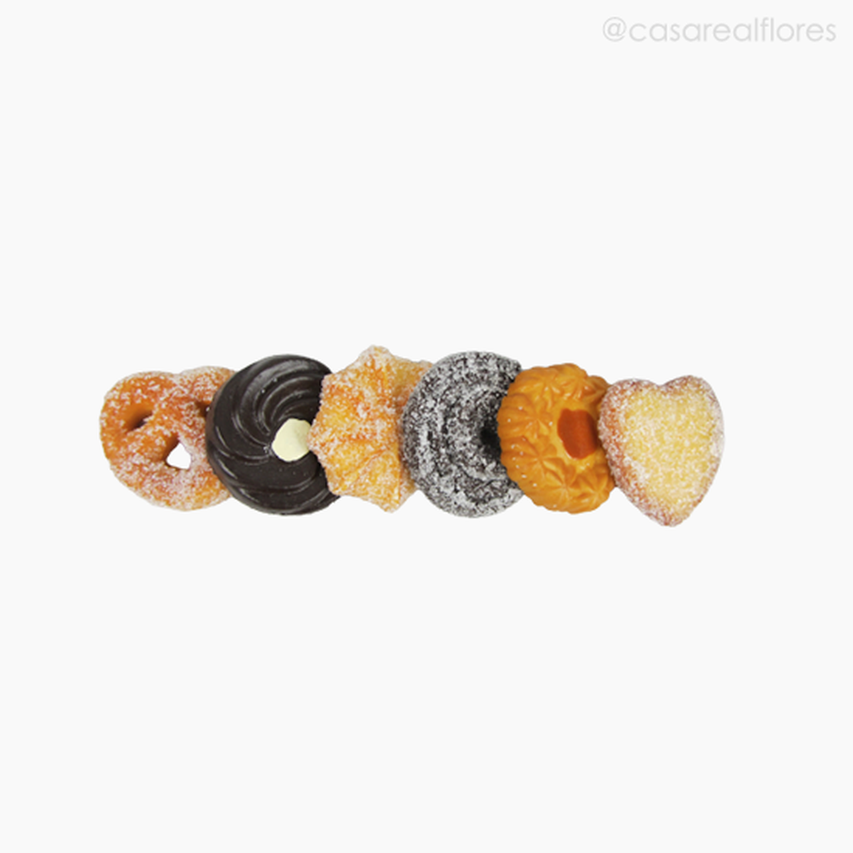 Imagem 1 do produto Cookies Sortidos Artificiais - Pacote c/6 (7075)